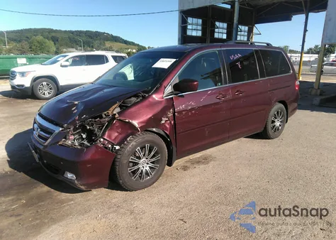 2007 Honda Odyssey Touring z USA, uszkodzony, nr VIN 5FNRL38857B064220